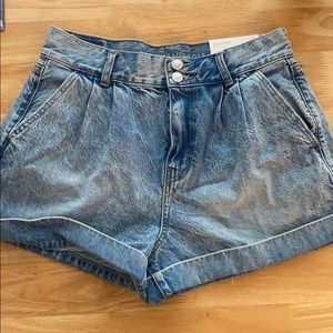 American Eagle Denim Mom Shorts